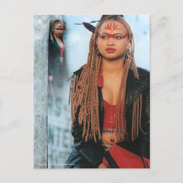 Ebony Tribe Vykort (Framsida)