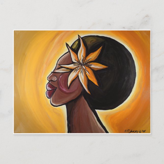 Ebony-vykort Vykort (Framsida)