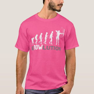 Ebowlution Evolution Bågskytt Bågskytte Bågskytte T Shirt