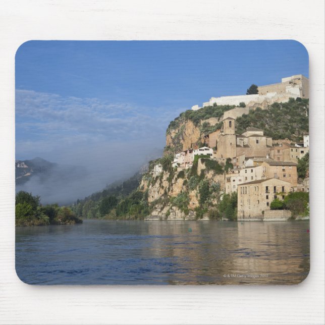 Ebro River (Ria Ebre); Templar slott;  tidigt Musmatta (Framsidan)