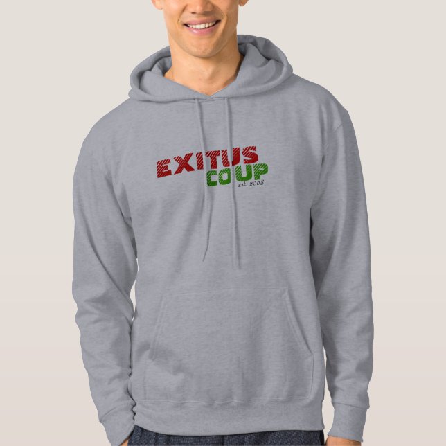 EC-MOTTOHOODIE SWEATSHIRT MED LUVA (Framsida)