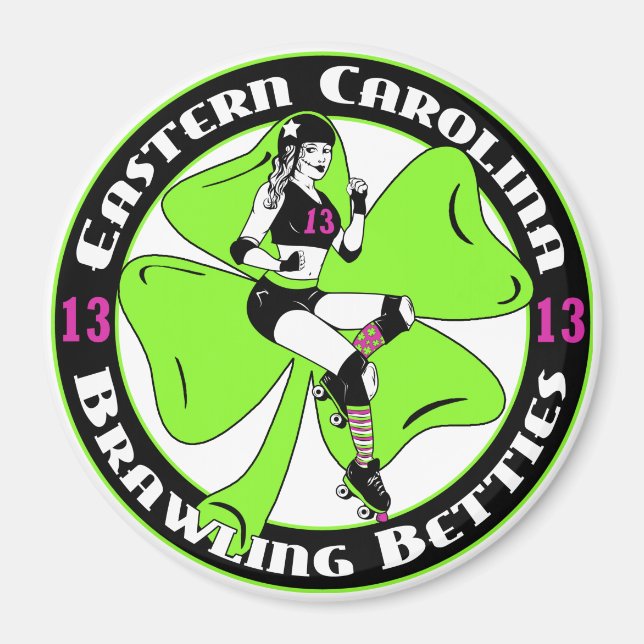 ECB runda magnet (Framsidan)