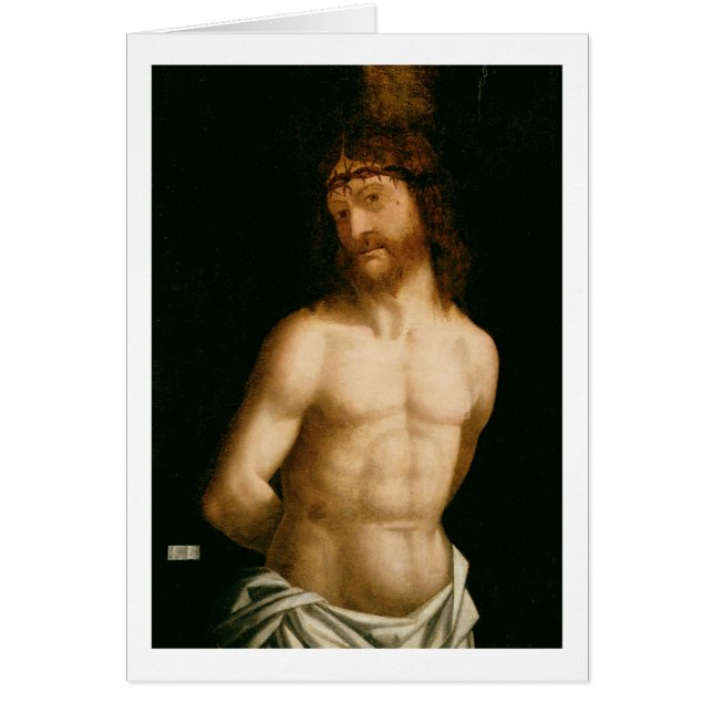 Ecce Homo, 1474 (panelen) Hälsningskort (Framsidan)