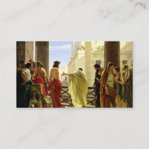 Ecce Homo, 1871 av Antonio Ciseri Visitkort