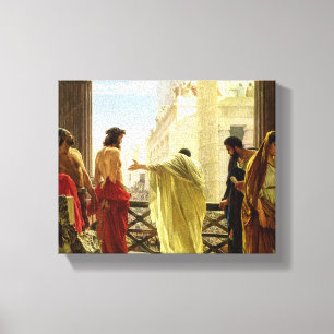 Ecce Homo, 1871 från Antonio Ciseri Canvastryck