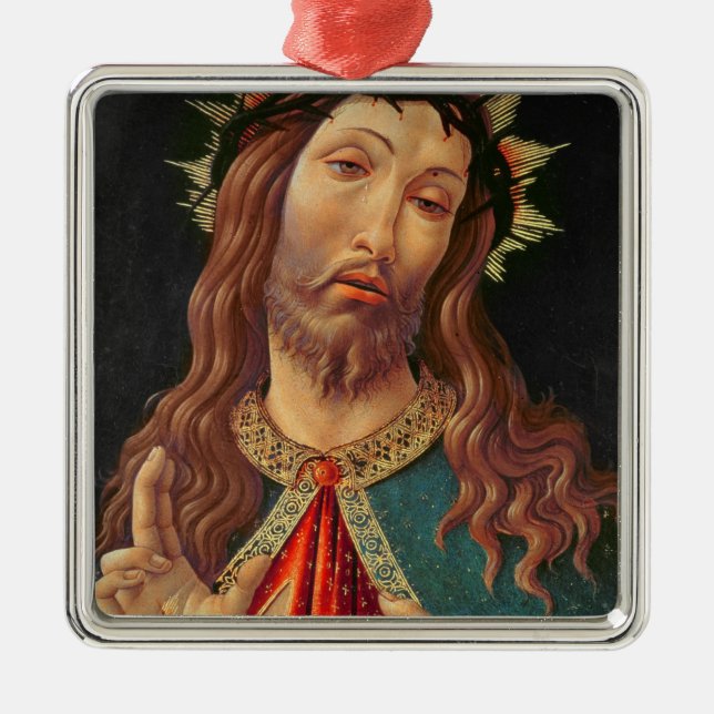 Ecce Homo eller redeemeren, c.1474 Julgransprydnad Metall (Framsidan)