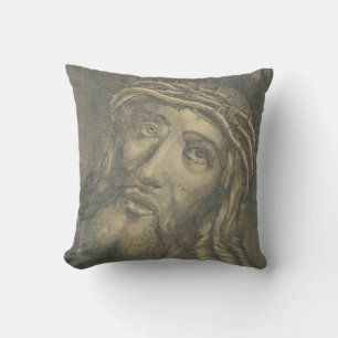 Ecce homo Heliga ansiktet Jesus Kudde