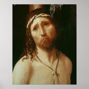 Ecce Homo (olja på panelen) Poster