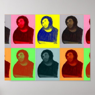 Ecce Homo - popkonststil Poster