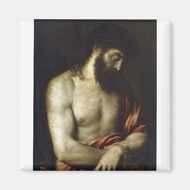 Ecce Homo - Titian - 1547 Magnet (Framsidan)