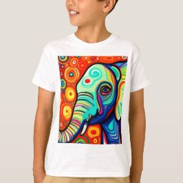 Eccentric Elephant T Shirt