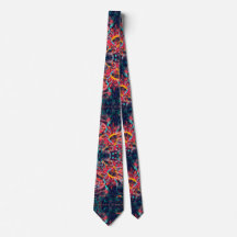 Eccentric Phoenix Satin Paisley Neck Tie