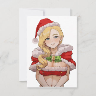 Ecchi Dam Santa Cutie Tack Kort