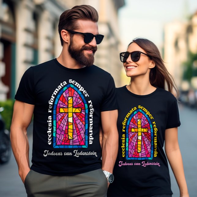 Ecclesia Reformata Semper Reformanda Reformanda Re T Shirt (Skapare uppladdad)