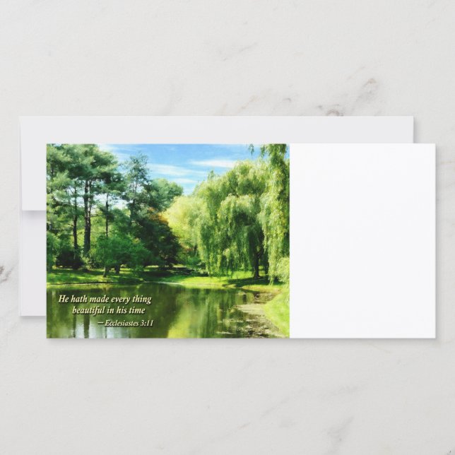 Ecclesiastes 3 11 han Hath gjorde allt Beautifu (Framsida)