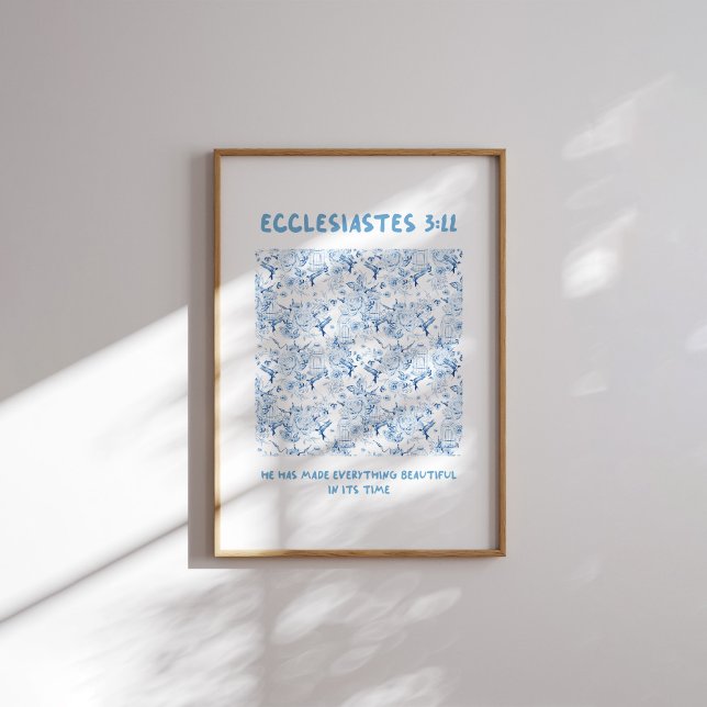 Ecclesiastes 3:11 har gjort allt vackert poster (Skapare uppladdad)
