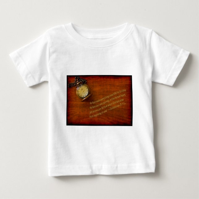 Ecclesiastes 3:11 tee shirt (Framsida)