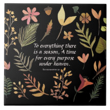 Ecclesiastes 3:1 På allt där det finns en säsong.