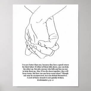Ecclesiastes 4:9-12... poster
