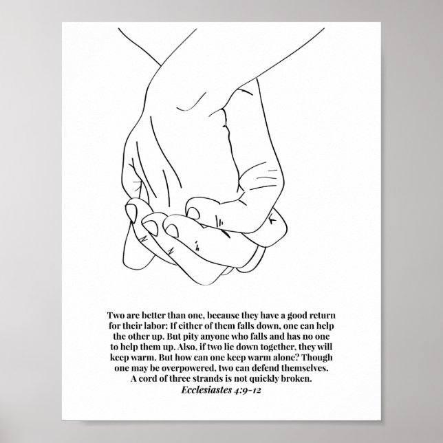 Ecclesiastes 4:9-12... poster (Framsidan)