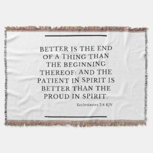 Ecclesiastes 7:8 Bible Verse Quote KJV Filt