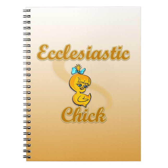 Ecclesiastisk Chick Anteckningsbok (Framsidan)