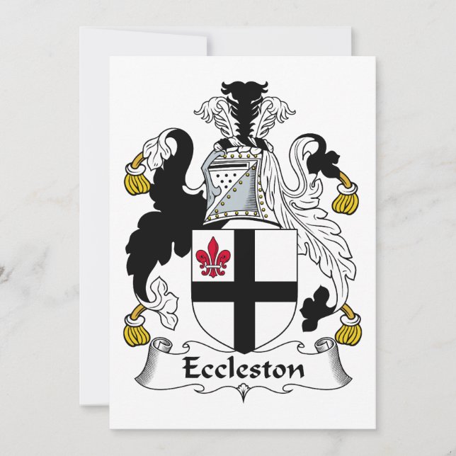 Eccleston Family Crest (Framsida)