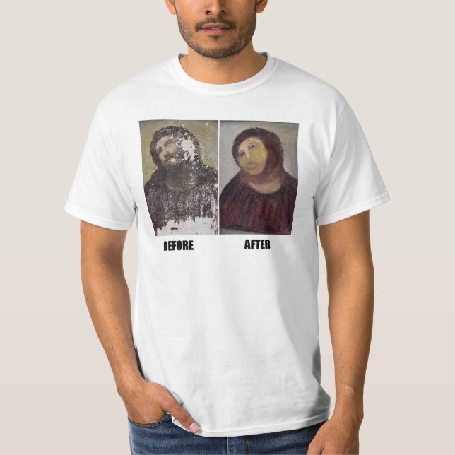 Ecco Homo T Shirt (Framsida)