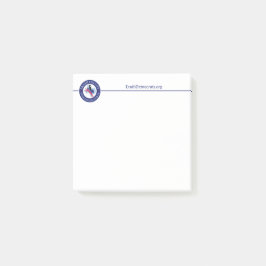 ECDP - anteckningar Post-it Block