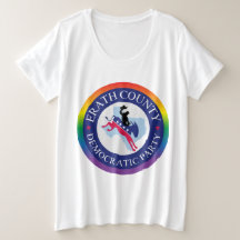 ECDP-Pridets Logotyp - Scoop Nacke Tshirt