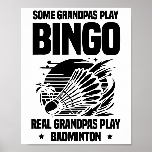 Ecg Shuttle Badminton Player Shuttle 1 Poster (Framsidan)