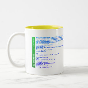 ECG SIP Anomalies 11oz Två-Tonad Mugg