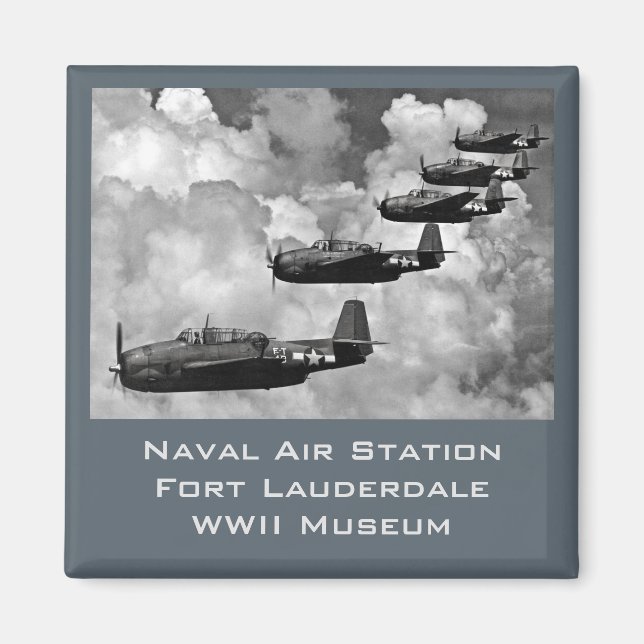 Echelon-flygplan Magnet (Framsidan)