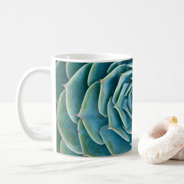 Echeveria Rosett, Marrakechs hemliga trädgård Kaffemugg (Med munk)