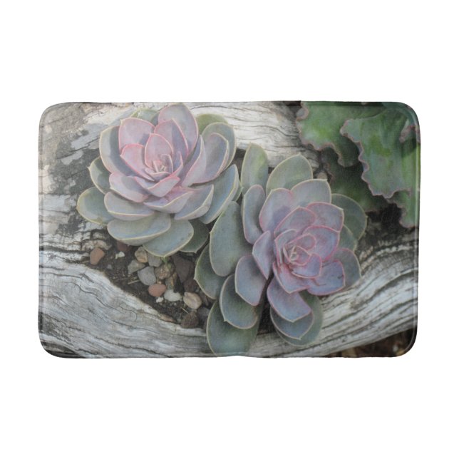 Echeveria Succulent Bath Mat Badrumsmatta (Framsidan)
