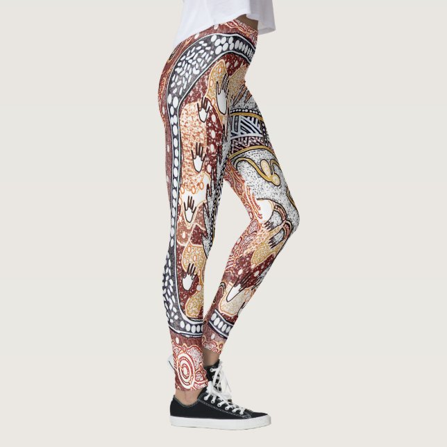 Echidna Dreaming Leggings (Höger)
