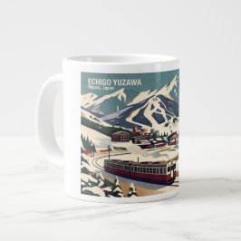 Echigo Yuzawa 越後湯沢 Niigata - マグカップ Jumbo Mugg