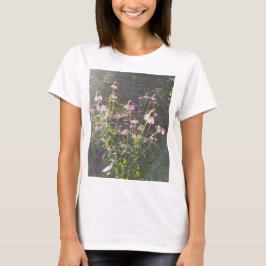 Echinacea blommor i solen t shirt