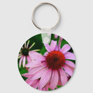 echinaceablommakeychain nyckelring