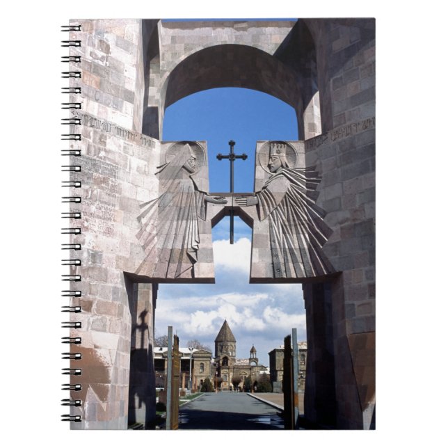 ECHMIADZIN ARMENIA ANTECKNINGSBOK (Framsidan)