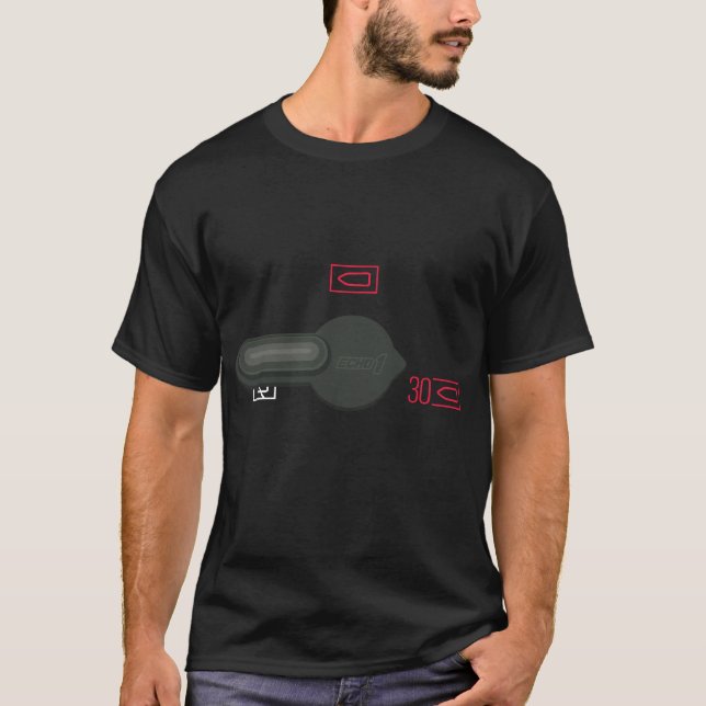 Echo1USA-väljaren kopplar utslagsplatsen Tee Shirt (Framsida)