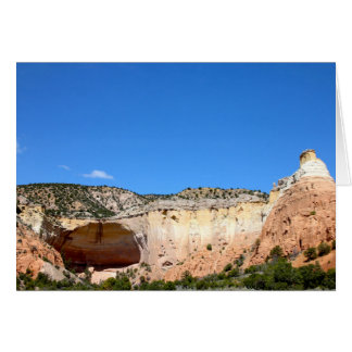 Echo Amphitheater, Abiquiu, New mexico Hälsningskort