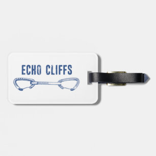 Echo Cliffs Kalifornien Sten klätteravdragsklocka Bagagebricka