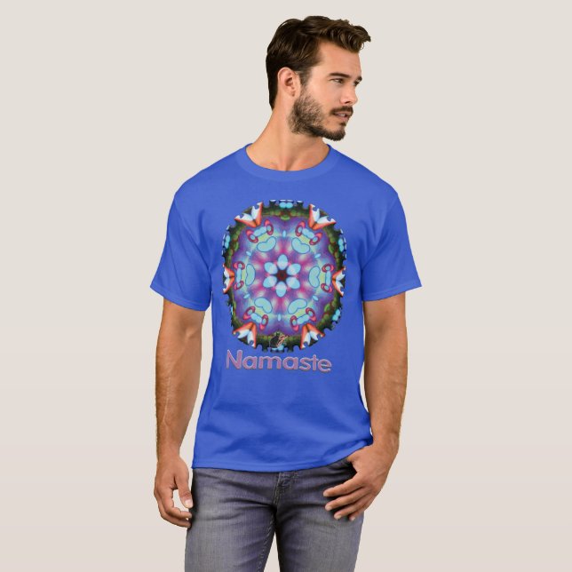 Echo Namaste Kalejdoskop T-Shirt (Hel framsida)