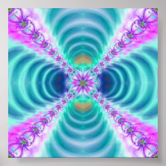 Echo of Färg Poster utskrift