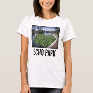 Echo Park Sjö i Los Angeles, California T-Shirt