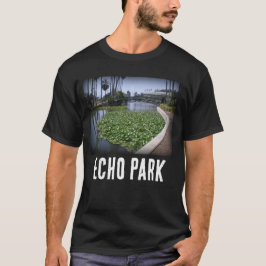 Echo Park Sjö i Los Angeles, Kalifornien T Shirt