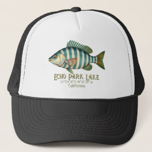 Echo Park Sjö Kaliforniens nautiska fiskkläder Keps