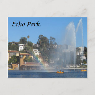 Echo Park Sjö Vykort