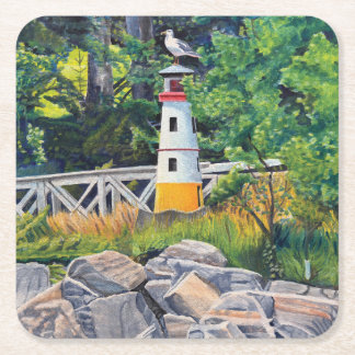 Echo Point Fyren Underlägg Papper Kvadrat
